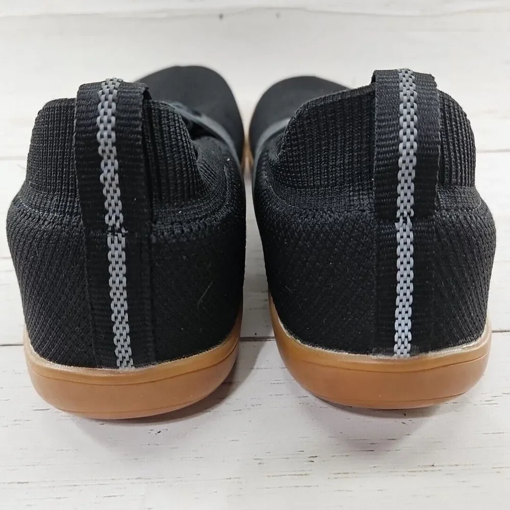 Whitin MensTrail Runner Barefoot Minimalist‎ Shoe Black EU 44 US 11 Wide